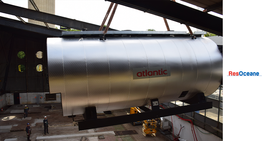 Grutage chaufferie Vaillant